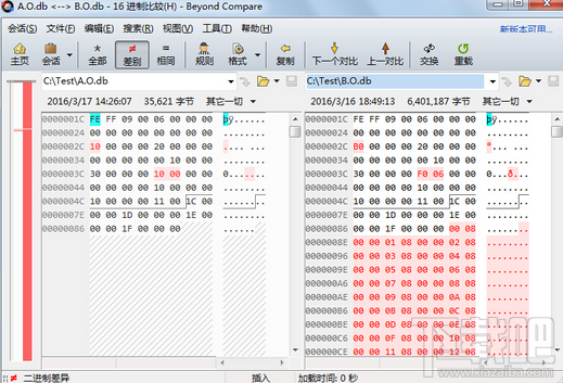 Beyond Compare怎样比较二进制文件的差异？Beyond Compare二进制文件的差异比较