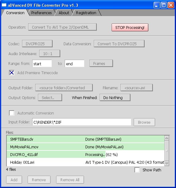 aDVanced DV File Converter Pro1.41 官方版