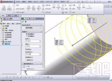 solidworks绘制螺纹的办法 如何用solidworks绘制螺纹