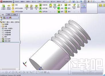 solidworks绘制螺纹的办法 如何用solidworks绘制螺纹