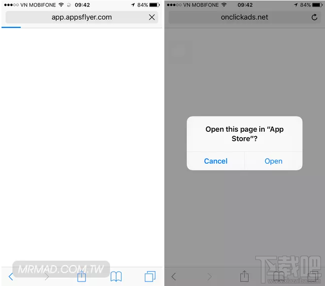 为什么iPhone开启网页会自动连接Onclickads.net 苹果Onclickads木马解决方法