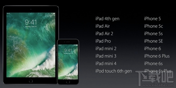 ios10支持哪些设备升级系统