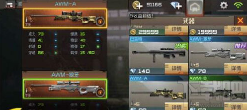 CF狙战用什么狙击枪较好?cf悬崖地图武器推荐