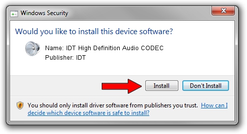 IDT High Definition Audio CODEC