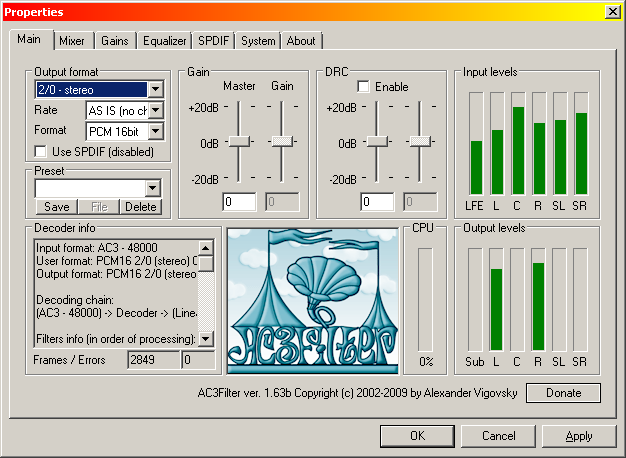 AC3Filter2.6.0b 免费版