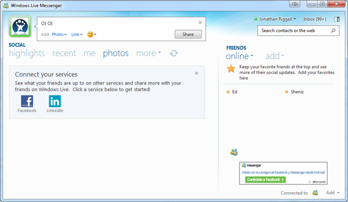 Windows Live Messenger15.4.3555.308 中文版