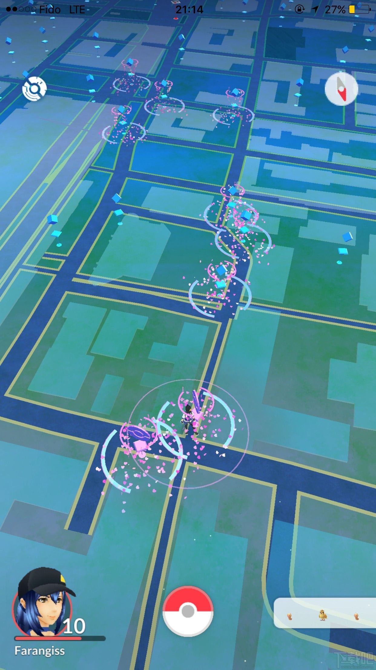 pokemon go花瓣雨有什么作用？