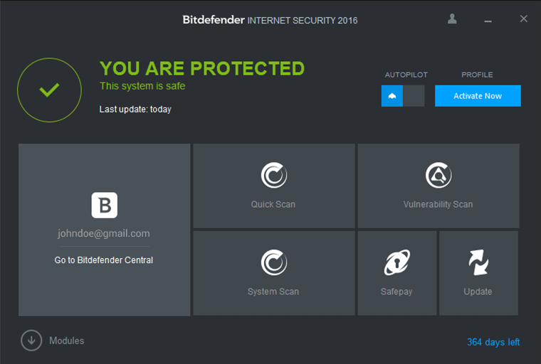 Bitdefender Internet Security简体中文版