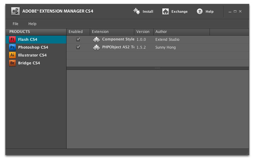 Adobe Extension Manager中文版