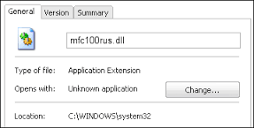 mfc100rus.dll下载10.0.40219.325 官方版
