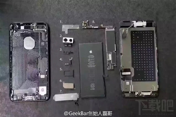 iPhone 7 Plus全球首拆！看看双摄像头长什么样子