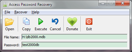 Access Password Recovery5.2 免费版