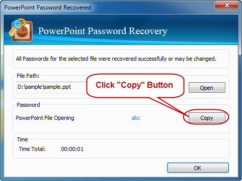 PowerPoint Password Recovery5.0 免费版