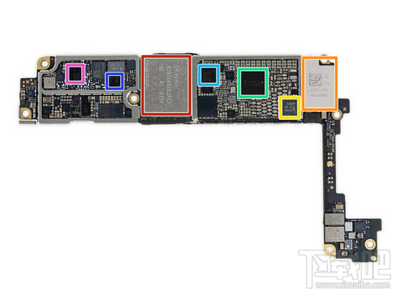 iPhone 7拆解全过程：搭配2GB RAM+更大容量的电池