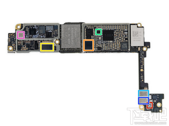 iPhone 7拆解全过程：搭配2GB RAM+更大容量的电池