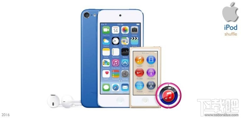 iPod shuffle新概念设计图 如硬币般精美