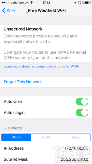 iOS10系统WiFi安全提醒在哪里设置 iOS10系统WiFi安全提醒如何关闭