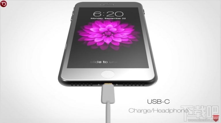 iPhone 7s Plus概念设计 配置USB-C接口