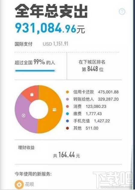 2016支付宝个人年度账单在哪看？支付宝年度账单查看方法