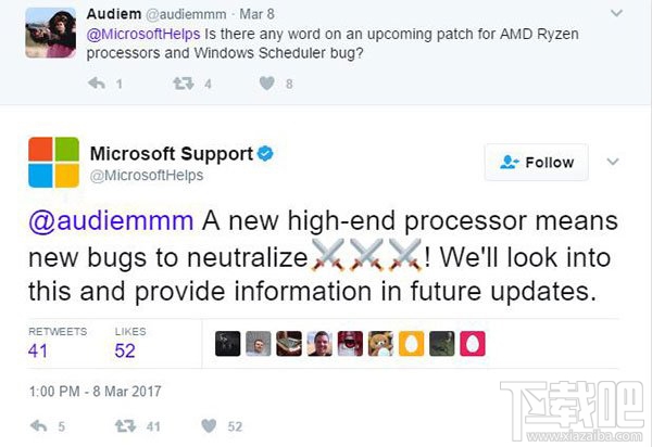 AMD出来回应：微软Win10坑苦Ryzen处理器事件