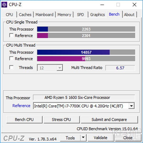 AMD Ryzen 5处理器更多跑分细节曝光：满载拷机66度