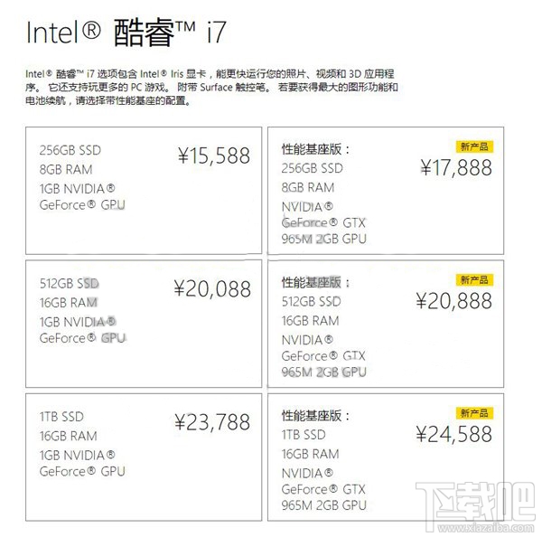 性能升级！微软中国首发预售Surface Book i7增强版：17888元起