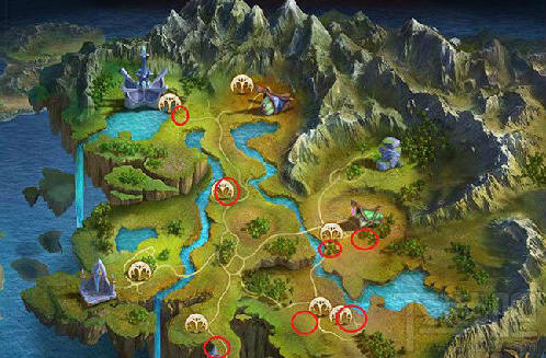 光明大陆植物采集点一览 哪里采集植物多？