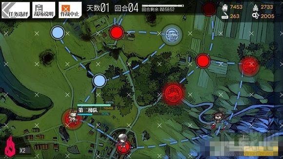 少女前线1-4E金牌通关 少女前线1-4E S通关攻略