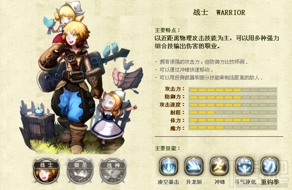 龙之谷战士怎么样？龙之谷手游战士加点攻略