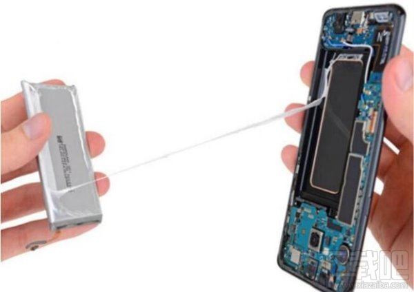 三星S8+拆解：电池参数与Note7几乎完全相同