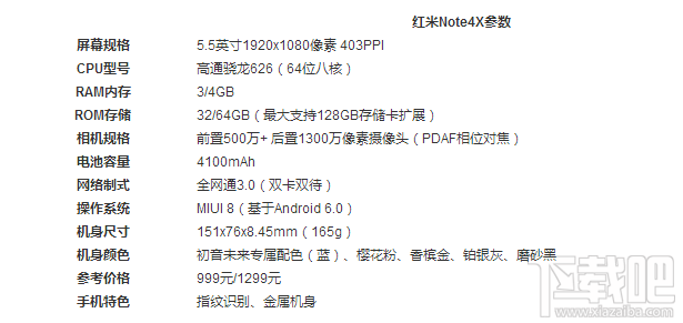 坚果pro和红米note4x哪个好？红米note4x和坚果Pro区别对比