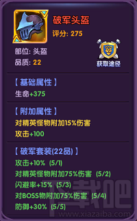 龙之岛战纪破军套装怎么样 龙之岛战纪破军套装介绍