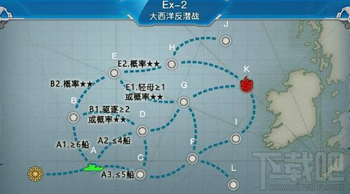 战舰少女r女武神行动e1-e6带路汇总