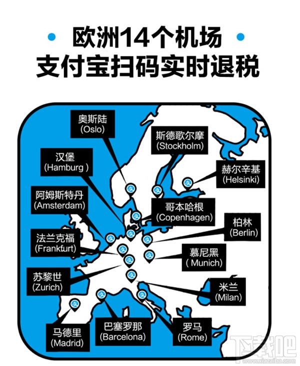 国庆出境游那些机场支持支付宝扫码实时退税？国庆出游支付宝退税攻略