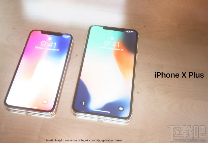 不够大？来看看6.7寸iPhoneX Plus概念图