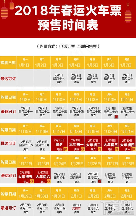 2018年春运火车票怎么捡漏？