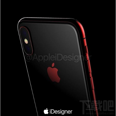 红黑搭配：iPhoneX全新配色渲染图