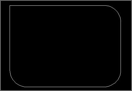 AutoCAD2008对象编辑如何画圆角