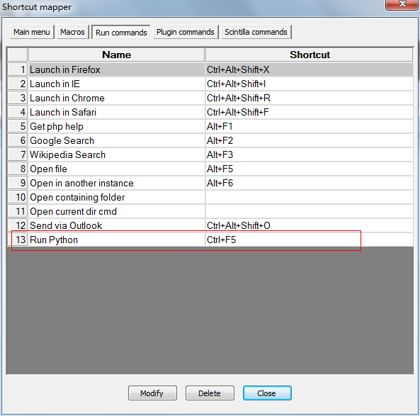 如何在notepad++中配置python快捷编译运行