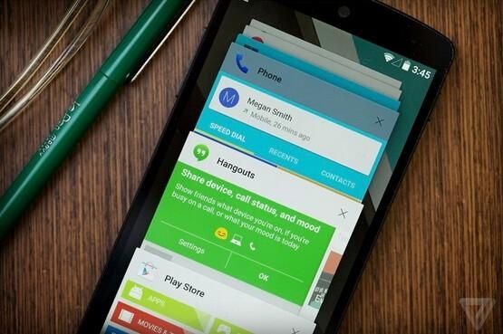 谷歌正式推出安卓系统Android 5.0 Lollipop（棒棒糖）