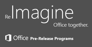 微软 Office 2015 消费者技术预览版内测报名