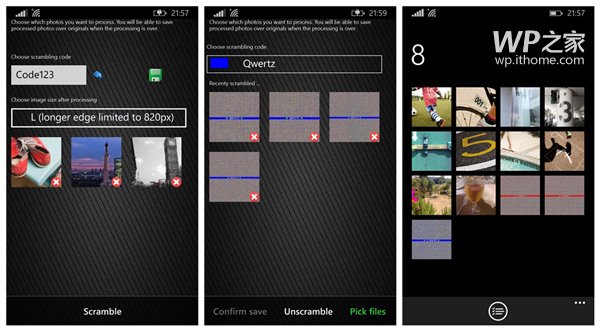WP8.1照片加密神器《照片干扰器》免费下载