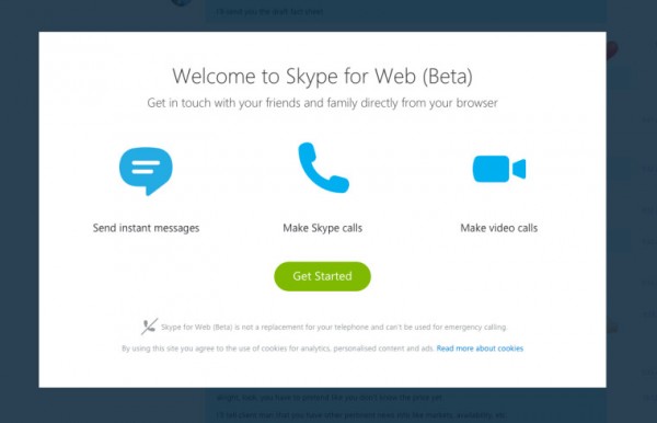 包含中文版 微软宣布Skype for Web(beta)向全球开放