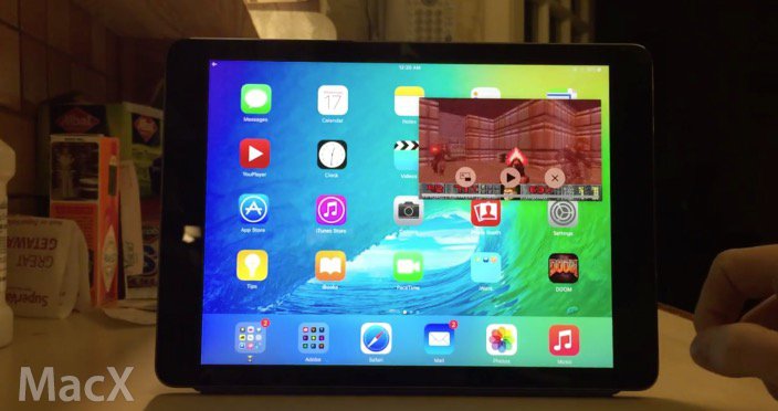 开发者破解 iOS 9 iPad 画中画功能，可支持所有内容