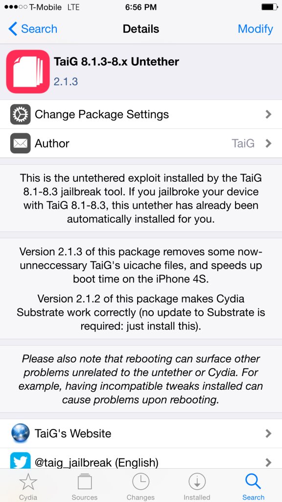 iOS8.3完美越狱再更新：加快开机速度