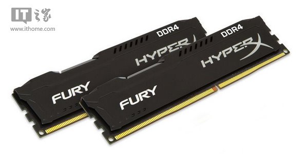 自动超频：金士顿推出HyperX Fury DDR4内存套装