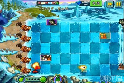 冰河世界第20天攻略，植物大战僵尸2冰河世界第20天如何通关