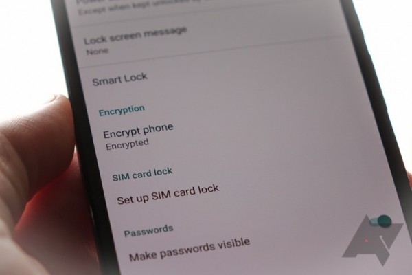 Android 6.0设备强制要求开启全盘加密
