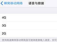 iOS9越狱屏蔽移动3G实现2G/4G切换的方法