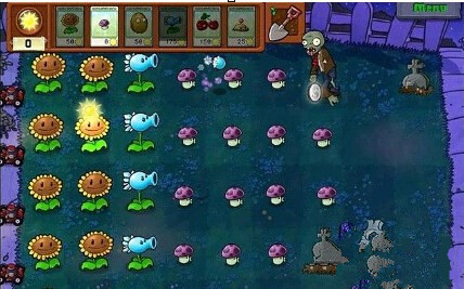 植物大战僵尸通关攻略 关卡2-1